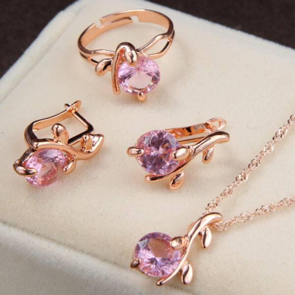 Elegant Crystal Jewelry Set - Image 3