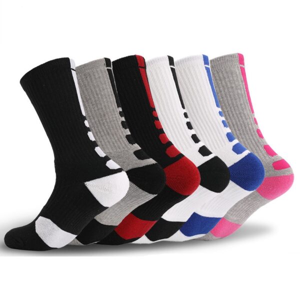 Men's Cotton High Sports Socks