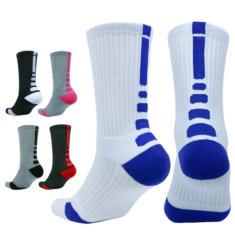 Men's Cotton High Sports Socks