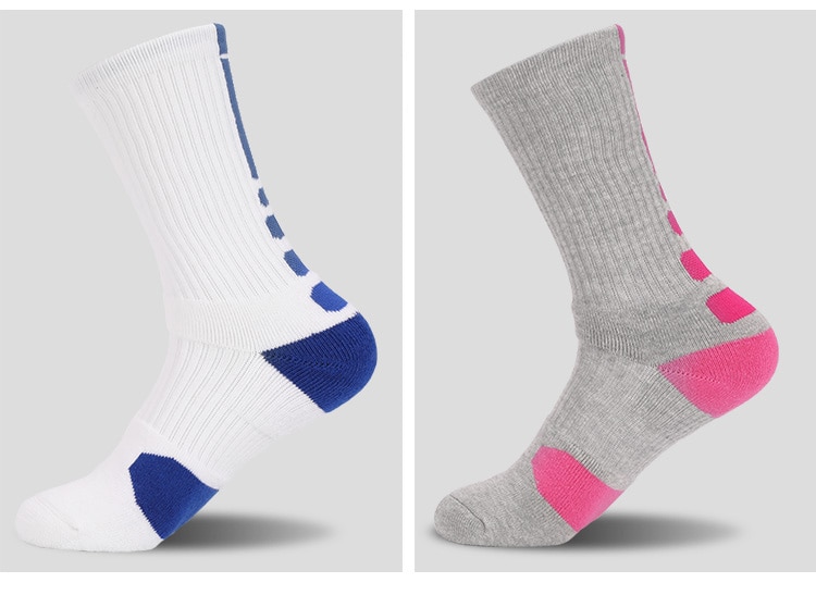 Men's Cotton High Sports Socks